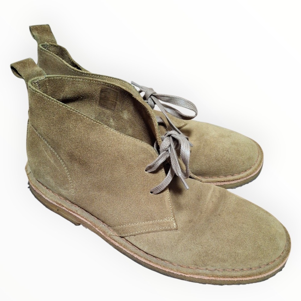 Rhodes Men's Suede Chukka Boots Size 11 Made In Portugal